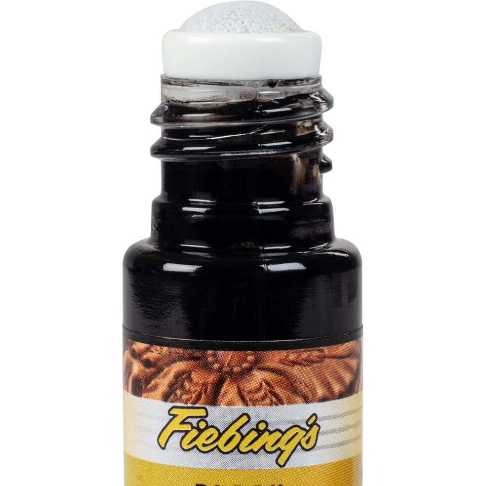 image 1 of Fiebing's Sole and Heel Edge Polish - Professional Touch-Up for Shoes 0.6oz | Black | Black
