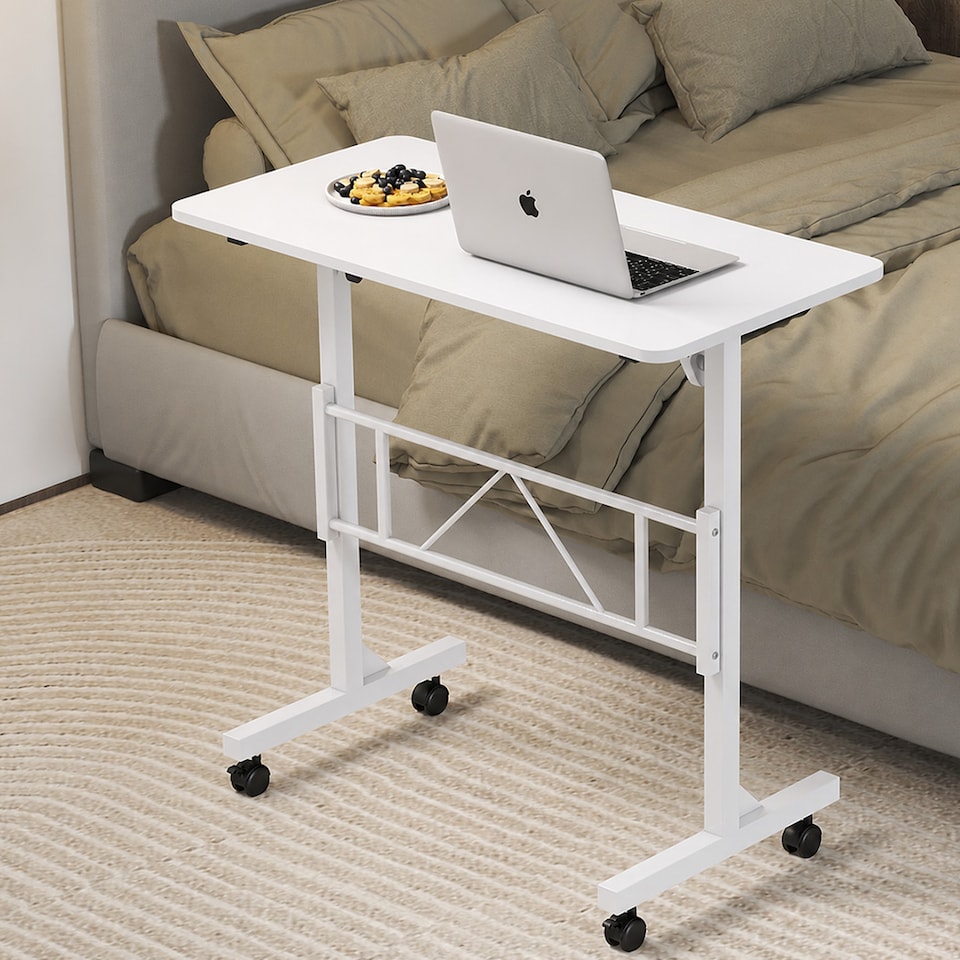 image 1 of Levede Height Adjustable Standing Desk Office Workstation for PC Laptop