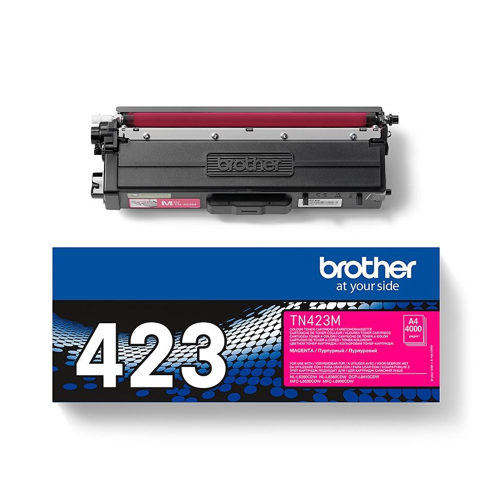 image 1 of Brother TN-423M Toner Cartridges - Black | Black | Brother TN423 Magenta Original Toner Cartridge | 1