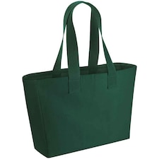 Westford Mill Everyday Tote Bag - Bottle Green - One Size