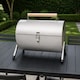 image 3 of Portable Stainless Steel Barrel BBQ Charcoal Barbecue Table Top