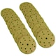 image 1 of 150mm Sanding Discs Aluminium Oxide Abrasive 240 Grit 15 Hole Hook + Loop 200pc