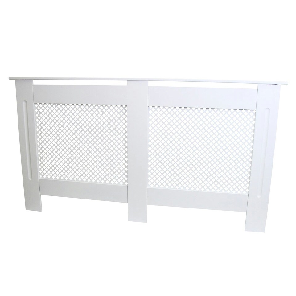 image 1 of Radiator Cover MDF White 1515mm