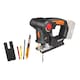 image 1 of WORX 20V AXIS Cordless 2-in-1 Jigsaw & Reciprocating Saw (BARE TOOL) WX550.9