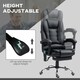 image 5 of Vinsetto Ergonomic Heated 6 Points Vibration Massage Executive Chair Black