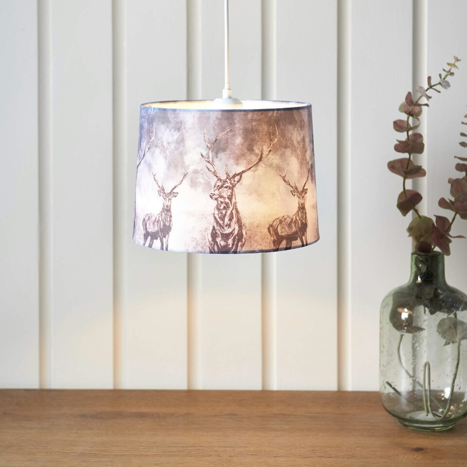 image 1 of Hamish Storm Printed Shade