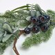 image 2 of Homescapes Artificial Blueberry Garland, 150 cm