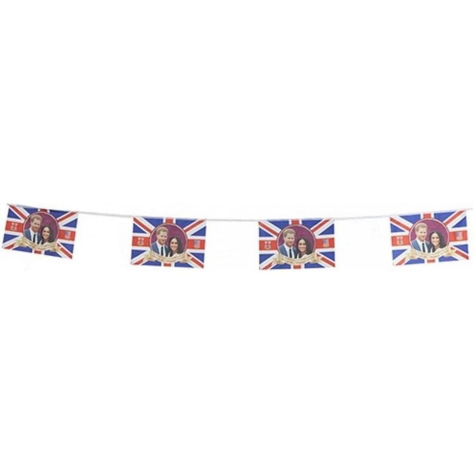 image 1 of PMS Harry Meghan Union Jack Bunting - Multicoloured - One Size