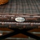 image 7 of Outsunny PE Wicker Outdoor Coffee Table, Rattan Side Table w/ Plastic Board