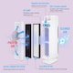 image 4 of Multiple Technologies Intelligent 5 in 1 Air Purifier and Ioniser with UVC Sanitiser Eliminates viruses