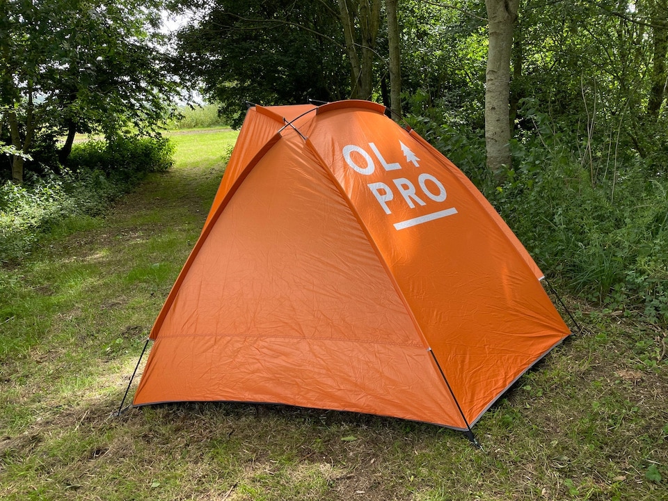 image 1 of Beach Tent | Orange