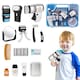 image 1 of Stylist Hairdresser Barber Salon Tool Role Play Set Realistic Toys with Accessories Included - Great Pretend Play Set for Kids