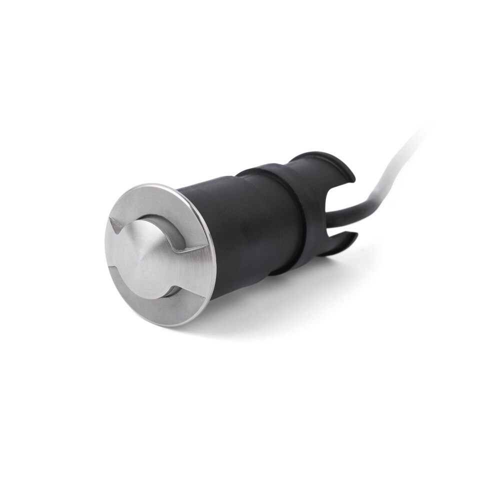 image 1 of Kane LED Recessed Outdoor Ground Light Matt Nickel IP67 - Two Direction