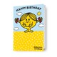 image 1 of Mr Men & Little Miss Sunshine 'Happy Birthday' Card