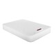 image 3 of Visco Therapy Cool Blue Memory Pocket Sprung 2000 Mattress 20cm - Medium Comfort, UK Made | White | White | Small Double | 1