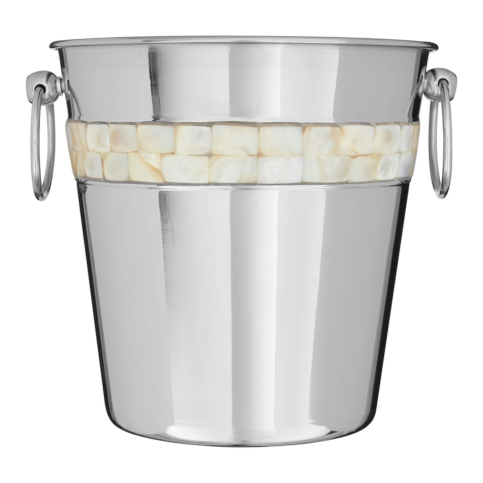 image 1 of Champagne Bucket With Mother Of Pearl Inlay