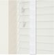 image 2 of 220cm Serene Faux Wood Venetian Blinds with Tapes (120cm Drop) | White | White