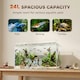 image 5 of PawHut 24L Fish Tank with Protective Base Mat 40 x 25 x 25 cm