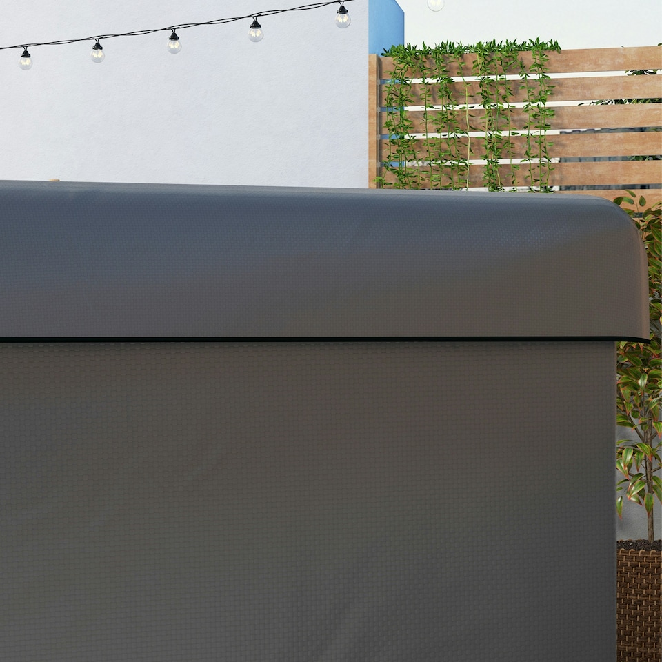 image 1 of Outsunny Patio Swing Chair Cover Garden Furniture Protector 215x155x150cm Grey