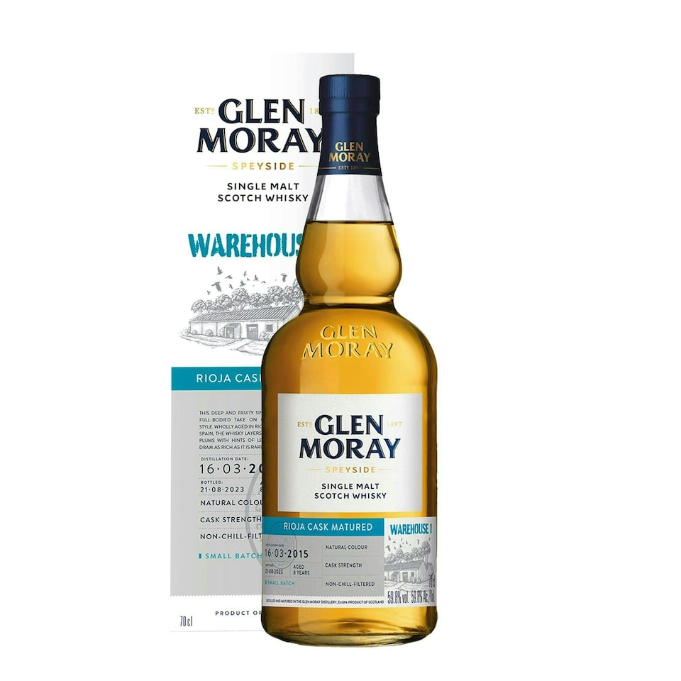image 1 of Glen Moray 8 Year Old 2015 Rioja Matured - Warehouse 1