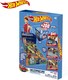 image 8 of Hot Wheels Cars Case Garage Box Playmat - 3-IN-1 Collapsible Car Toys Storage Box with Speed Roads I Toy Car Storage (Cars Not Included) | Blue