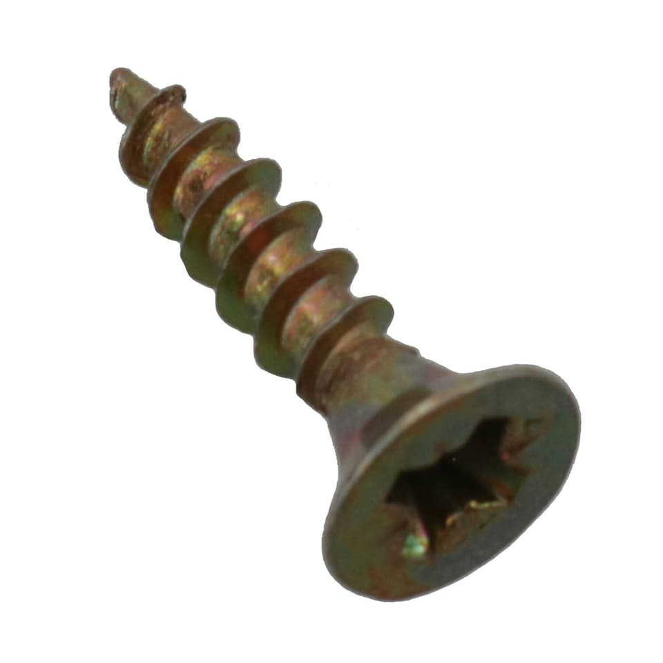 image 1 of 3.5mm x 16mm Countersunk Wood Chipboard Screw Fasteners PZ2 Drive 130pc