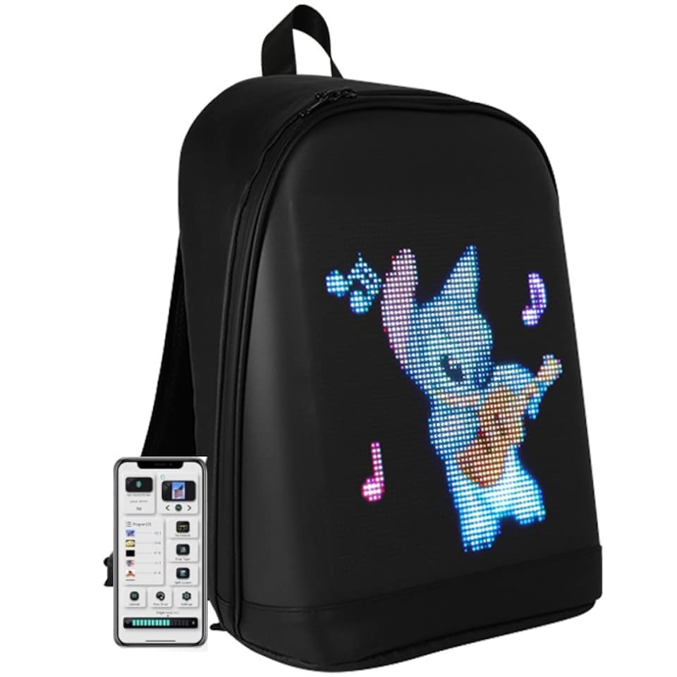 image 1 of Mr Entertainer Glopack LED Screen Smart Backpack