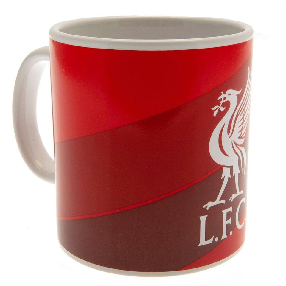 image 1 of Liverpool FC Jumbo Mug - White/Red - One Size