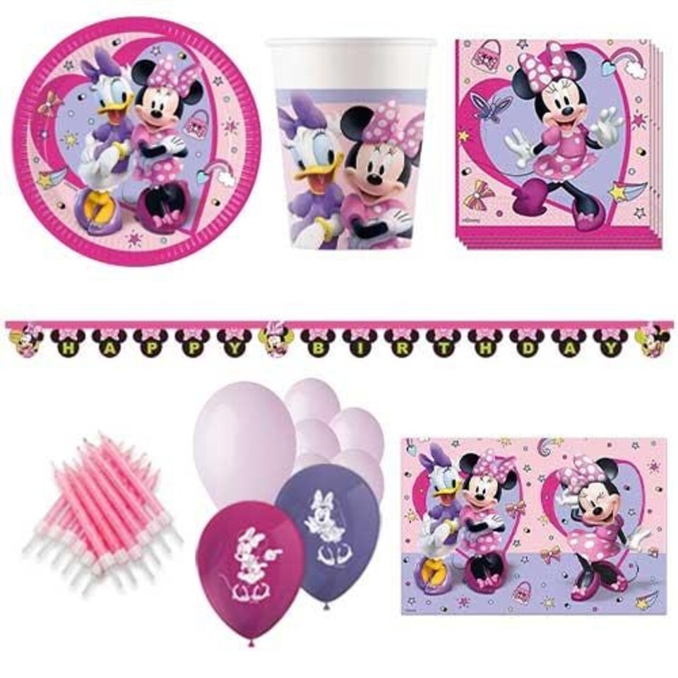 Minnie Mouse 16 Person Deluxe Party Pack