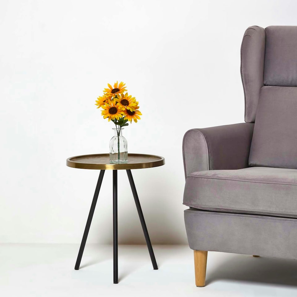 image 1 of Homescapes Handmade Sunflower Artificial Bouquet