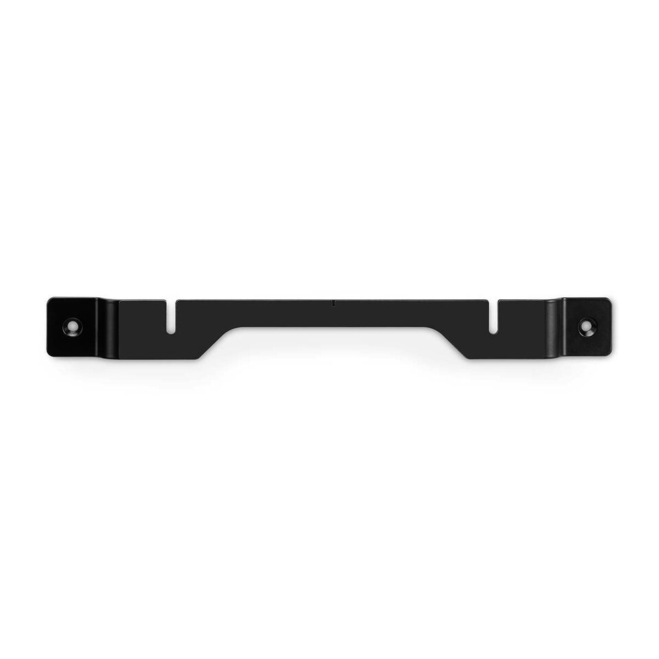 image 1 of NEDIS Soundbar Mount, Fixed Wall Bracket for Sonos Ray, Slim Design 14mm Profile, Steel Construction (Black)
