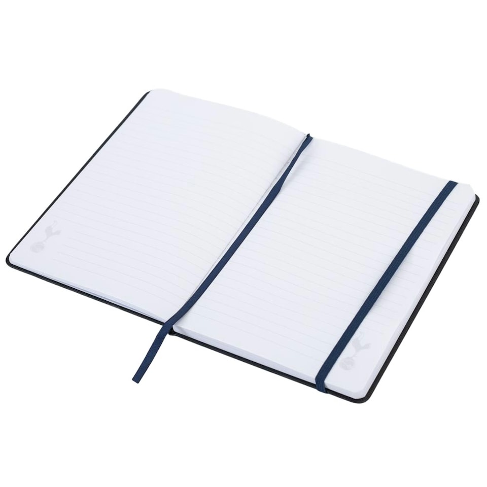 image 1 of Tottenham Hotspur FC Classic Crest Notebook - Black/Navy Blue - One Size