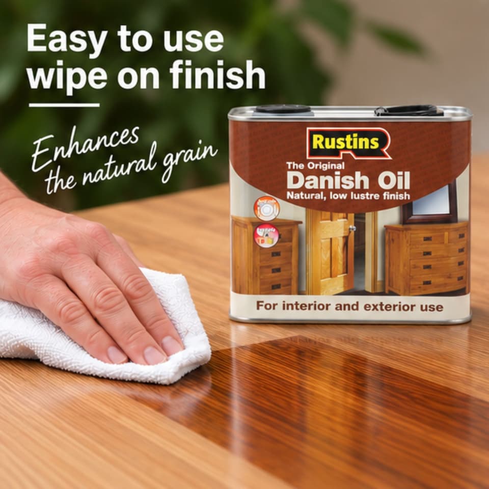 image 1 of Rustins The Original Danish Oil 2.5L