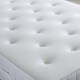 image 3 of Memory Maestro Memory Foam Charcoal Linen 4 Drawer Divan Set And Pearl Headboard Super King