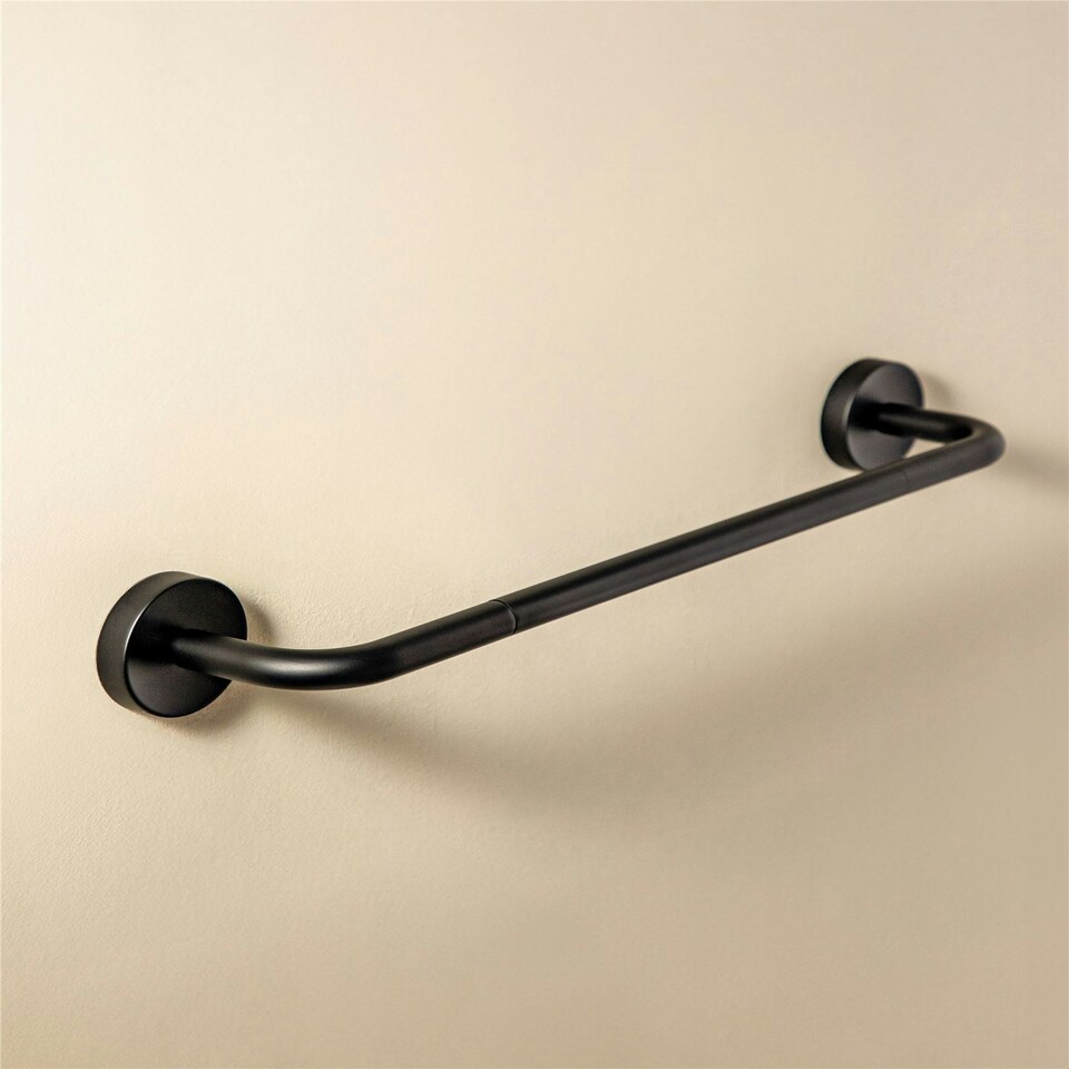 image 1 of Cosmic Wall Mounted Hand Towel Circular Holder with Stainless Steel for Bathroom