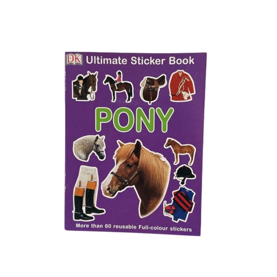 Ultimate Pony Sticker Book - Multicoloured - One Size