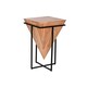 image 1 of Small Side Table Home ESPRIT Brown Black Metal Acacia 41 x 41 x 67 cm