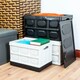 image 4 of TekBox 56L White Folding Storage Box - Set of 2 Boxes