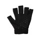 image 2 of Rhino Unisex Adult Pro Half Finger Rugby Mitts - Black - S-M