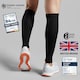 image 9 of aZengear Calf Support Compression Sleeves (Pair) for Women, Men, Running, Shin Splints