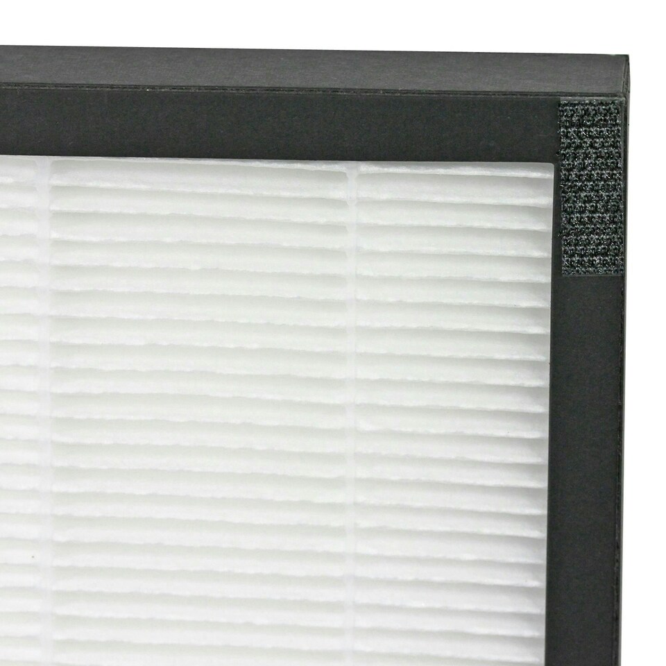 image 1 of SPARES2GO Carbon HEPA Filter Kit compatible with Vax AP02 AP05 Air Purifier (Type 114, Pack of 3 Filters)