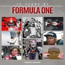 75 Years of Formula One Hardback Book