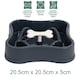 image 4 of Slow Feeder Pet Dog Puppy Food Bowl Water Portion Control Healthy Digestion