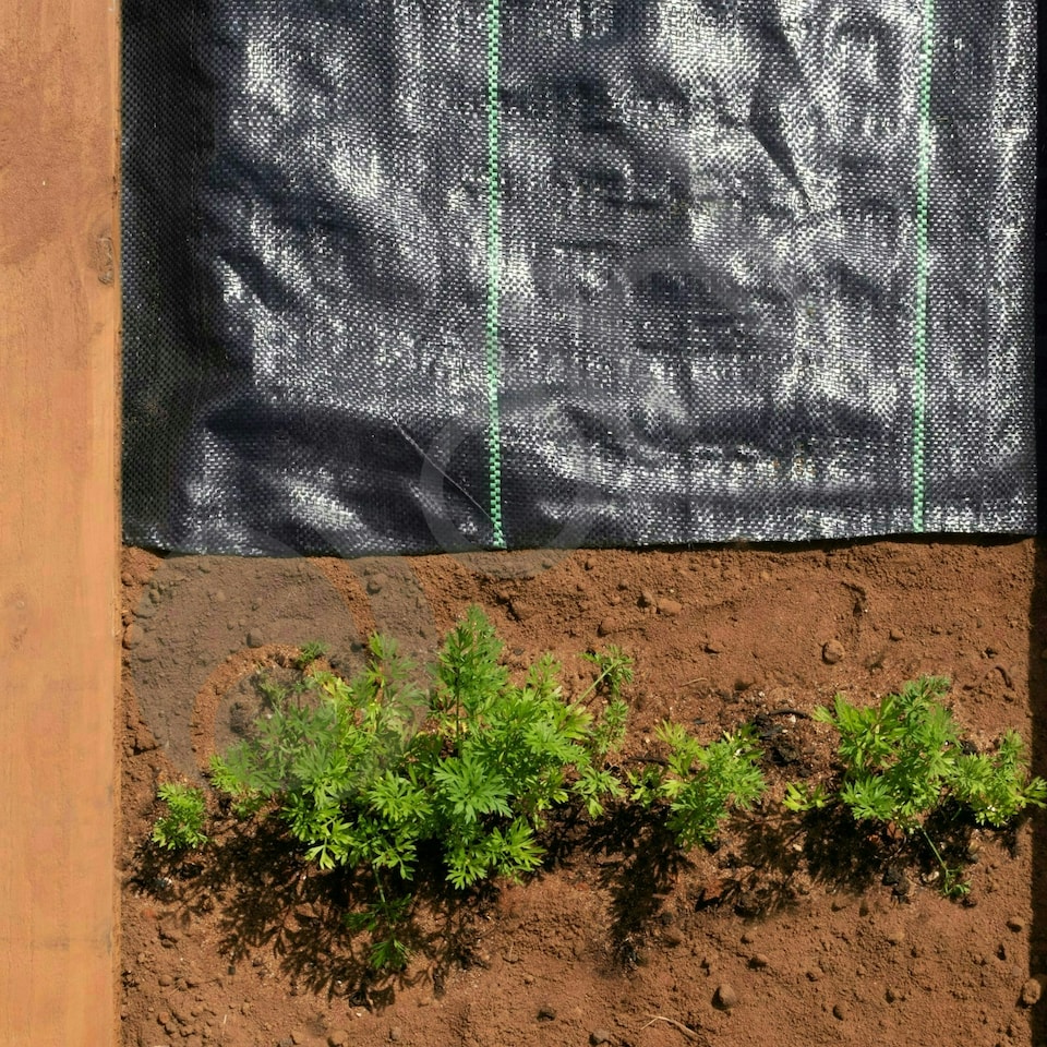 image 1 of 3m x 10m Ground Cover Fabric Landscape Garden Weed Control Membrane Heavy Duty