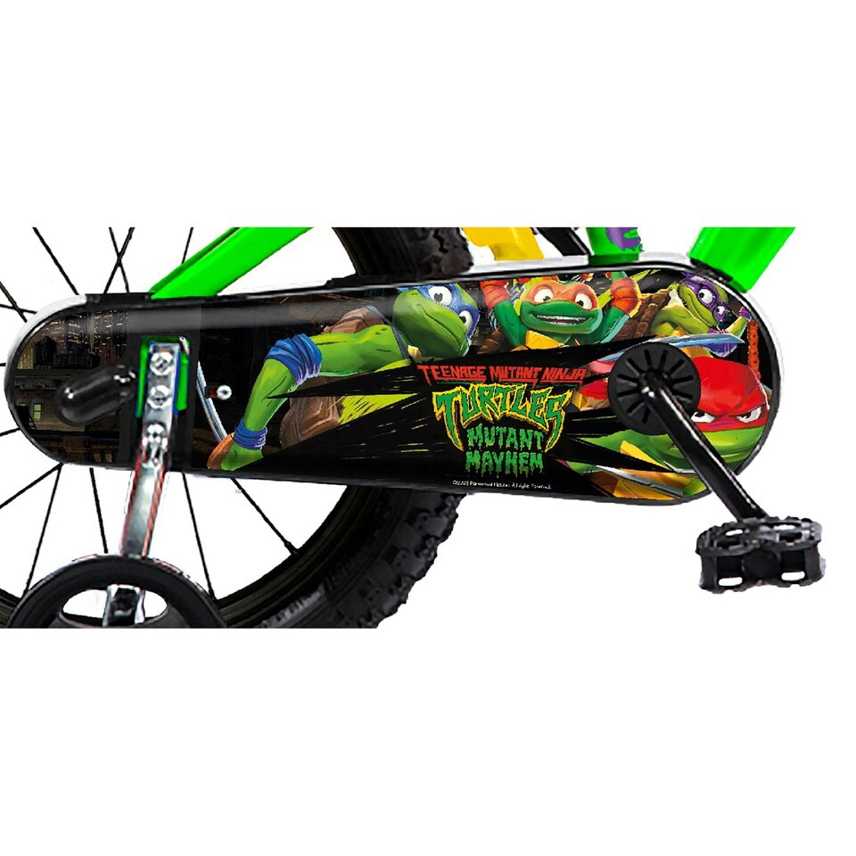 image 1 of Dino Kids Bike Teenage Mutant Ninja Turtles 16 inch Bicycle
