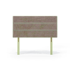 Milan Mink Naples Velvet Headboard Super King N/A