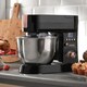 image 3 of Cooks Professional Multi Function Stand Mixer | 1200W | Large 6.2 Litre Mixing Bowl | 10 Speed Settings | Black & Rose Gold
