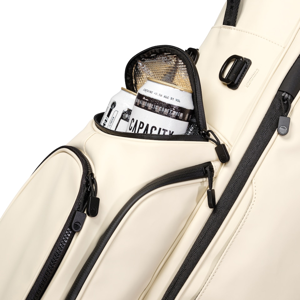 image 1 of Ryder S-Class Golf Bag - Cream
