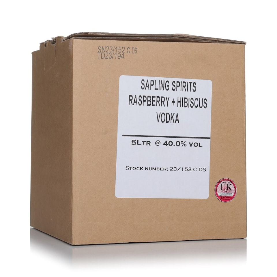image 1 of Sapling Raspberry  Hibiscus Vodka 5L