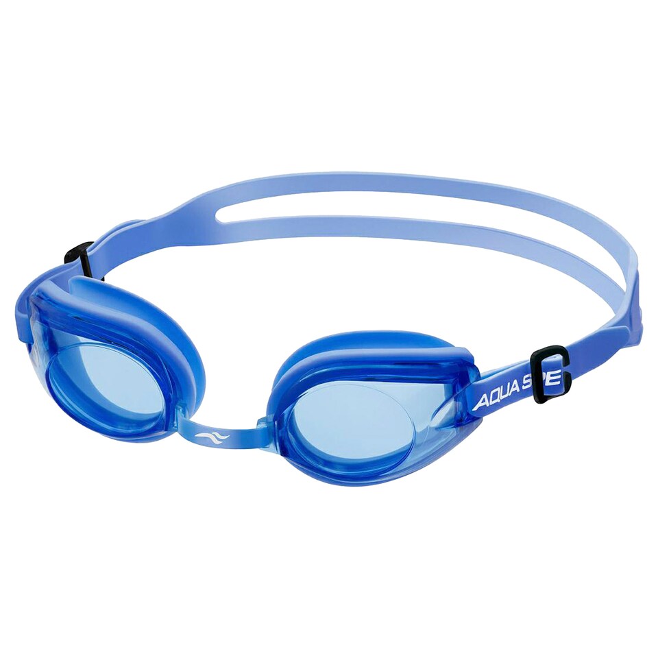 image 1 of Mens Anti Fog UV Protection Swimming Goggles | Comfortable Adjustable Goggles | Blue | Dark Blue | One Size | 1